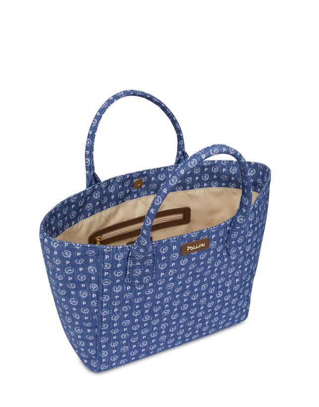 Borsa tote Heritage Jacquard Medium Photo 4