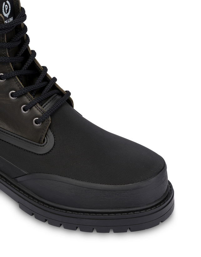 Combat Boot Ice Cracker in Vitello e Crosta Photo 6