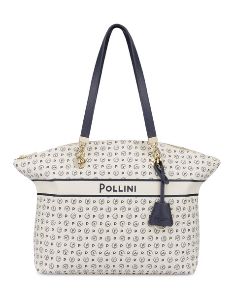 Tote Bag Heritage Marina Avorio/blu