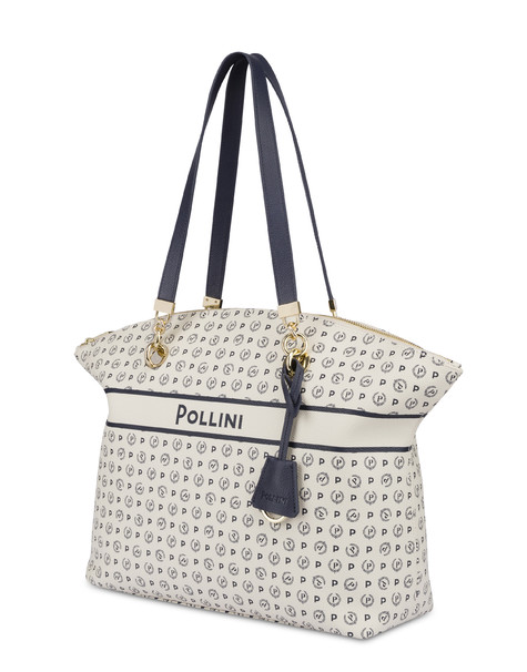 Tote Bag Heritage Marina Avorio/blu