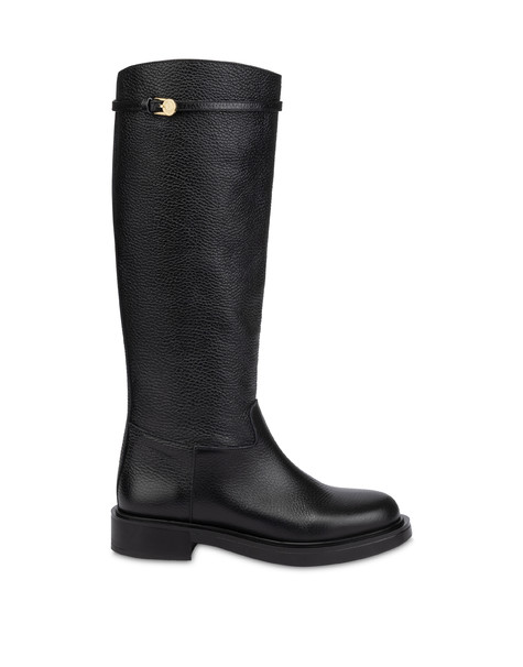 Boot Cambridge In Vitello Nero