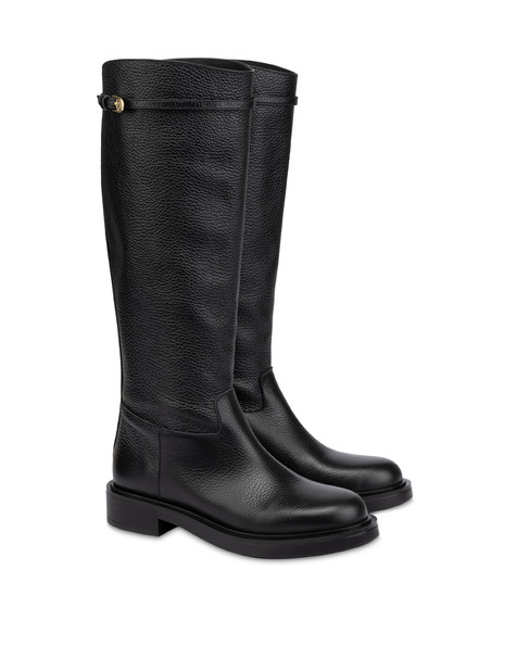 Boot Cambridge In Vitello Nero