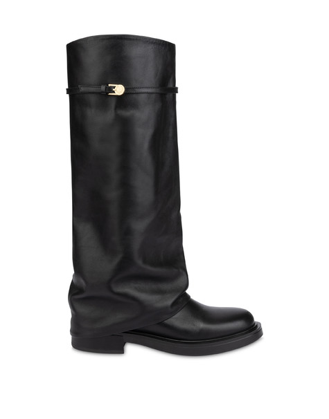 Boot Cambridge In Nappa Nero