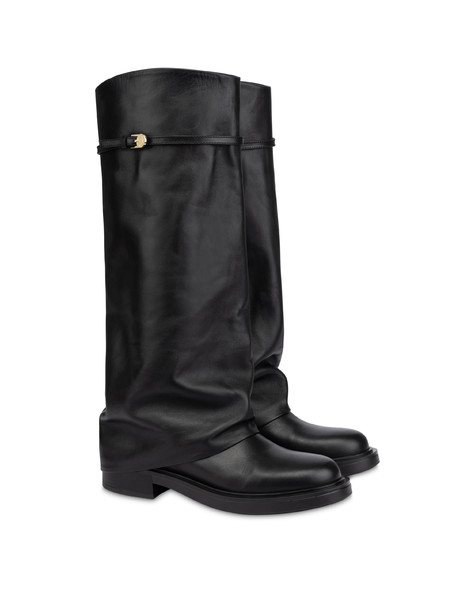 Boot Cambridge In Nappa Nero