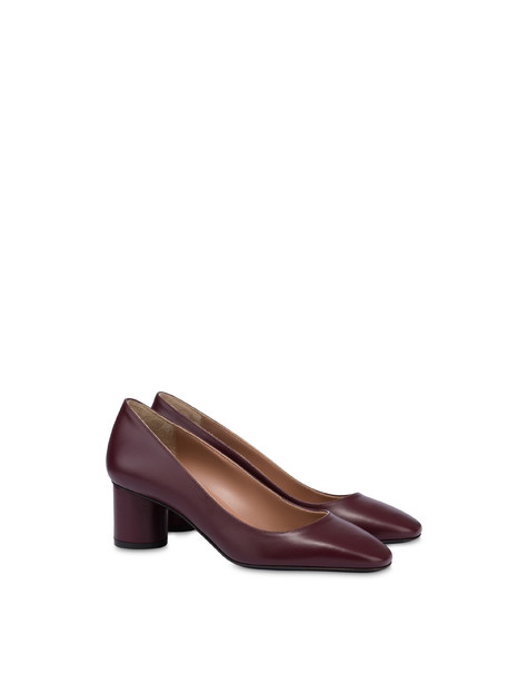 Decolleté Sofia In Vitello Amaranto