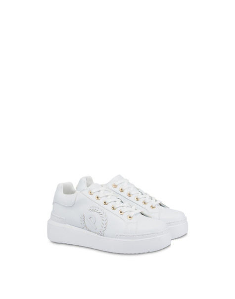 Sneakers Diamond Carrie In Pu Bianco/bianco