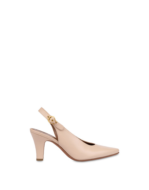 Slingback Muse In Nappa Latte