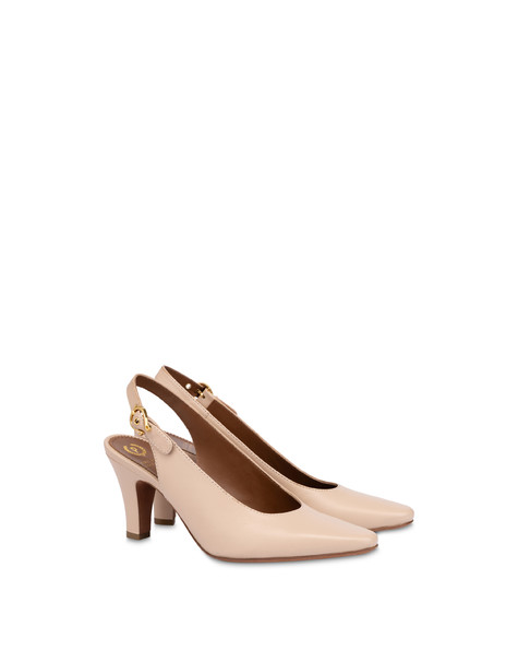 Slingback Muse In Nappa Latte