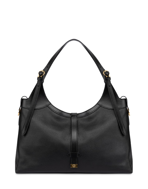 Double Handle Big Mia In Vitello Granato 