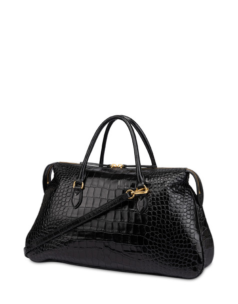 Double Handle Bag Marlene In Vitello Stampa Cocco 