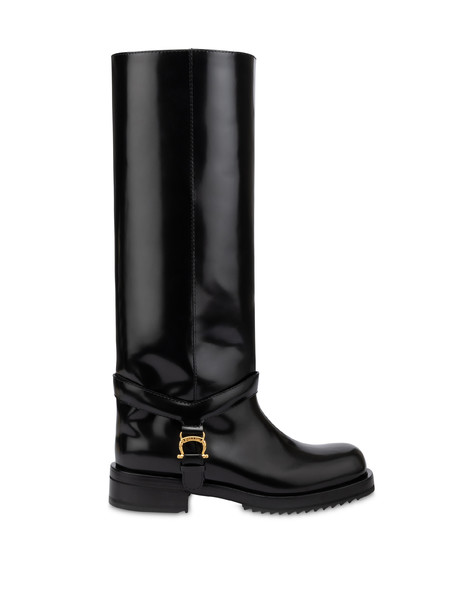 Stivale Mia In Vitello Abrasivato 