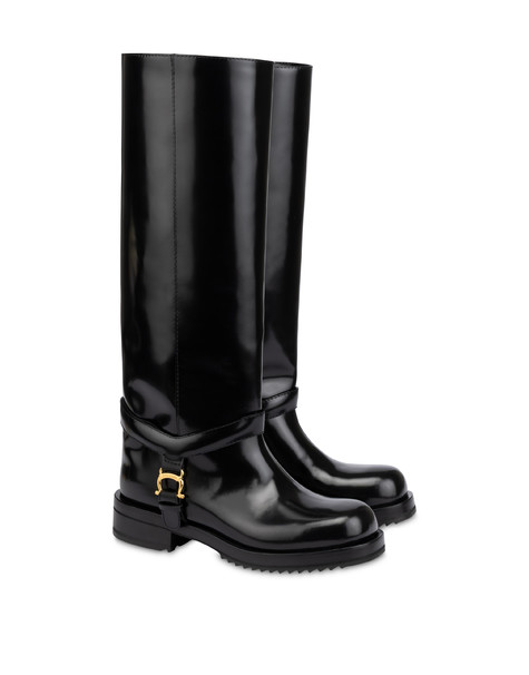 Stivale Mia In Vitello Abrasivato 