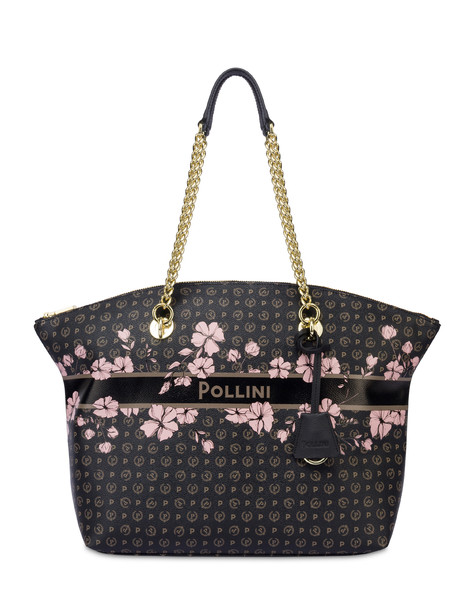 Tote Bag In Heritage Marina Flower 