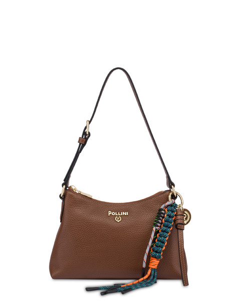 Shoulder Bag Carousel In Pelle Cuoio