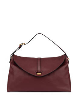 Shoulder Bag Mia in Vitello Granato Photo 1