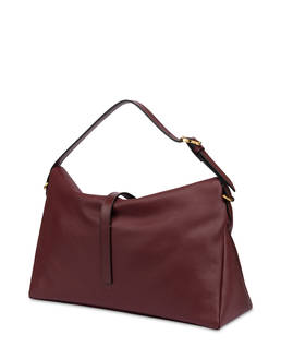 Shoulder Bag Mia in Vitello Granato Photo 2